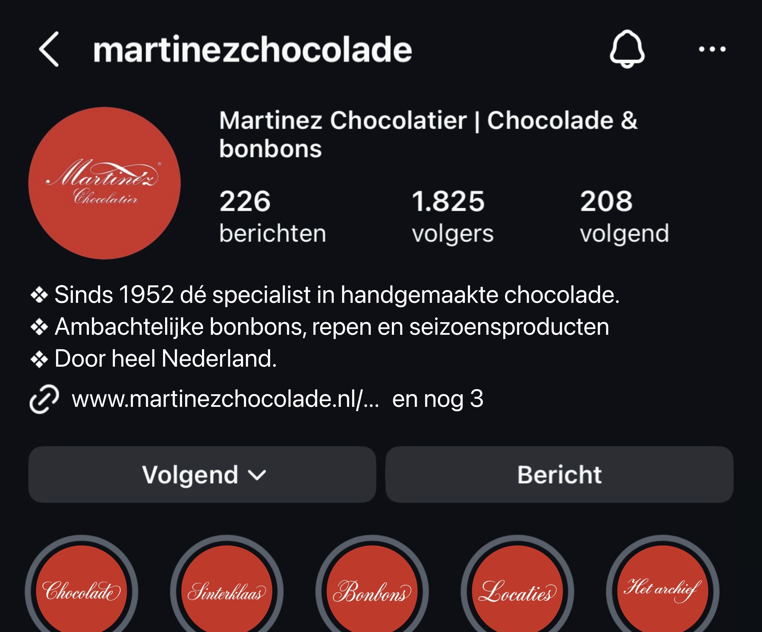 Dezelfde feed, ingevuld met de nieuwe content, deel 1